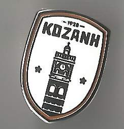 Badge Kozani F.C. NEW LOGO